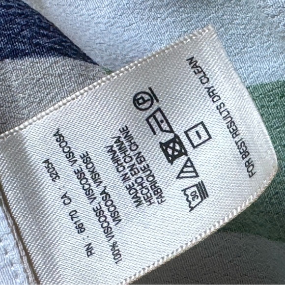 Maeve by Anthropology Multicolor Striped Blouse size Large - Picture 4 of 5